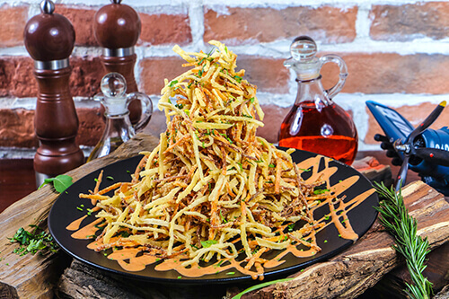Match Stick Potatoes
